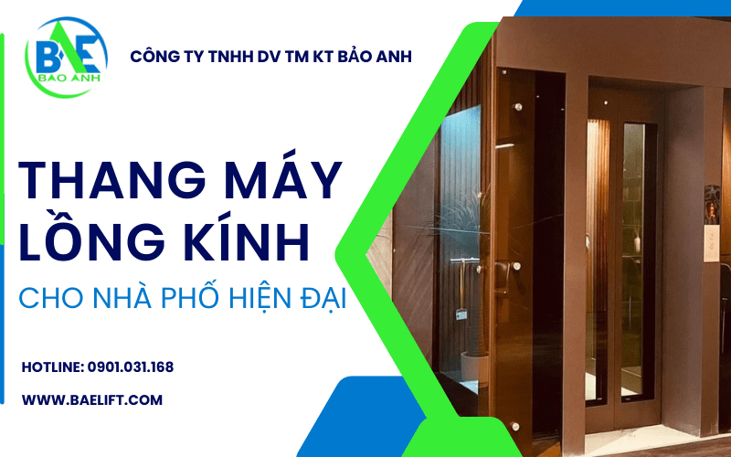 thang máy lồng kính