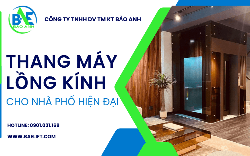 thang máy lồng kính