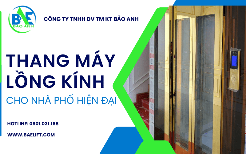 thang máy lồng kính