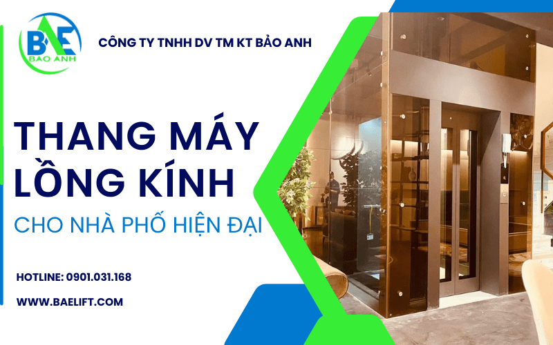 thang máy lồng kính