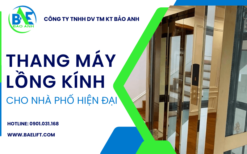 thang máy lồng kính